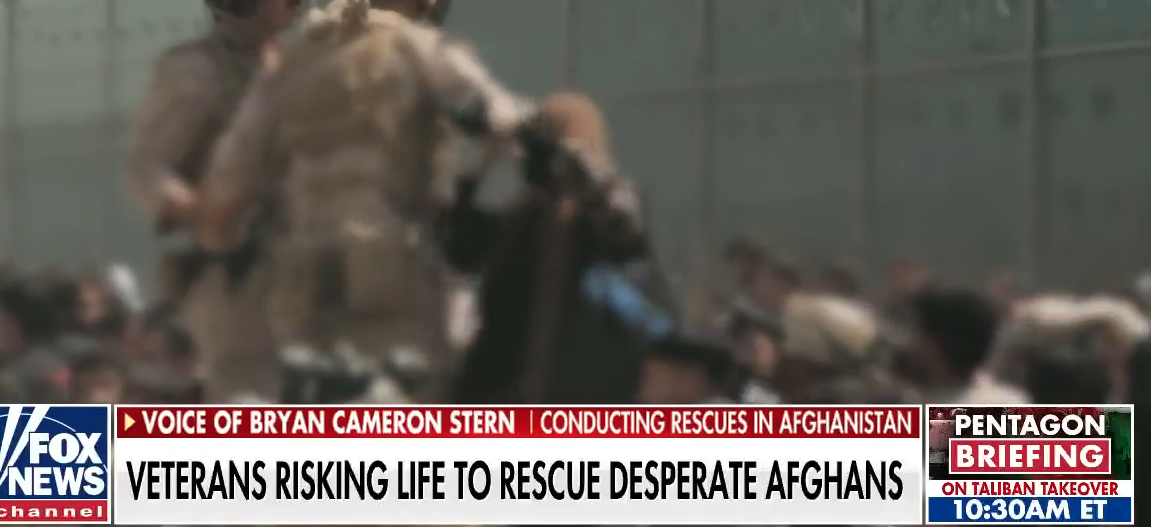 Fox News: Veterans risking life to rescue desperate Afghans amid Taliban takeover