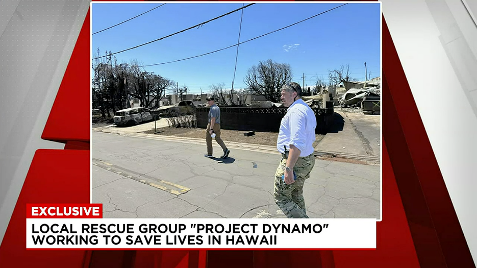 Western Mass News: Local Rescue Group Working to Save Lives Following Hawaii Wildfires
