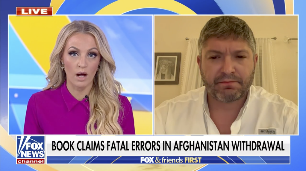 Fox and Friends: Book Suggests Fatal Mistakes were Made During the Afghanistan Withdrawal