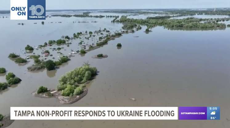 WTSP Tampa Bay: Tampa Veteran Offers Perspective On Ukraine Flooding